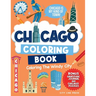 Chicago: Coloring The Windy City: Coloring Book: Illinois' Largest City, Landmarks and Urban Life, Great for Kids, Teens and Adults!