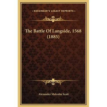 The Battle Of Langside, 1568 (1885)