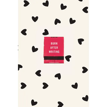 Burn After Writing (Hearts)