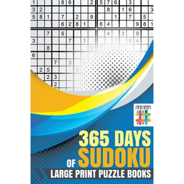 365 Days of Sudoku Large Print Puzzle Books