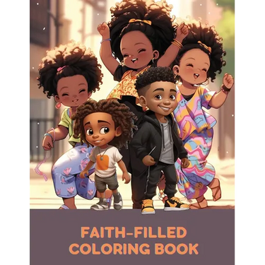 Faith-Filled Coloring Book