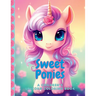 Sweet Ponies A Children's Unicorn Coloring Book