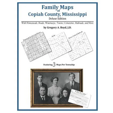 Family Maps of Copiah County, Mississippi