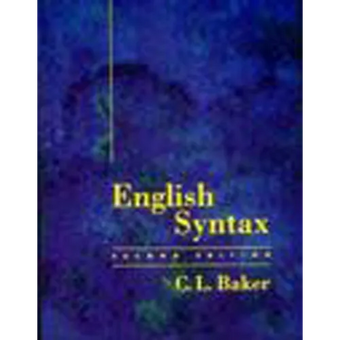 English Syntax, second edition