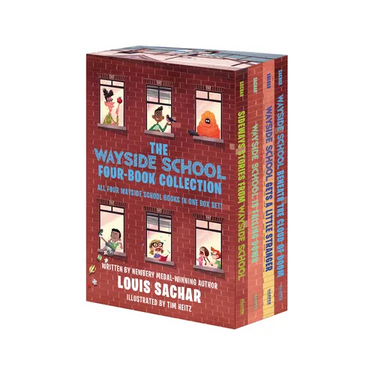 The Wayside School 4-Book Box Set: Sideways Stories from Wayside School, Wayside School Is Falling Down, Wayside School Gets a Little Stranger, Waysid