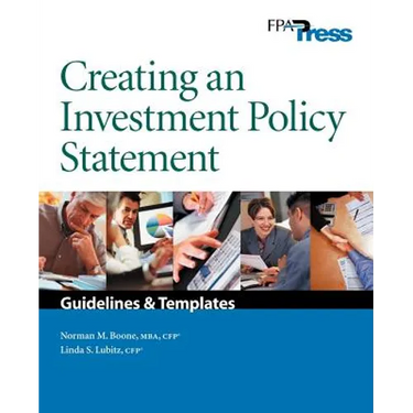 Creating an Investment Policy Statement