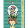 A Mad Hatter's Sketchbook: An Alice in Wonderland Inspired Coloring Book for Adults