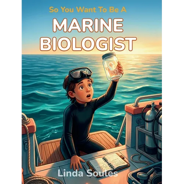 So You Want To Be A Marine Biologist: A Kids' Guide to Ocean Science, Sea Creatures, Coral Reefs, and the Curious Scientists Who Explore the Deep Blue