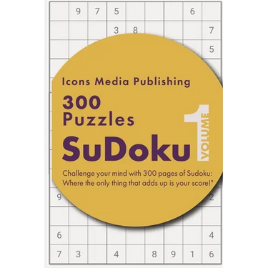 300 Easy Level Sudoku Puzzles Volume 1