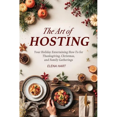 The Art of Hosting: Your Complete Family Gathering cookbook to Home Entertaining with Thanksgiving Hosting Tips, Christmas Hosting Essentials & Conver