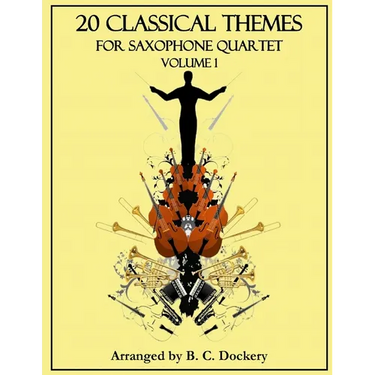 20 Classical Themes for Saxophone Quartet: Volume 1