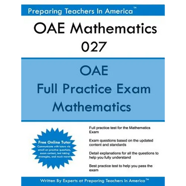 OAE Mathematics 027: OAE Math Study Guide