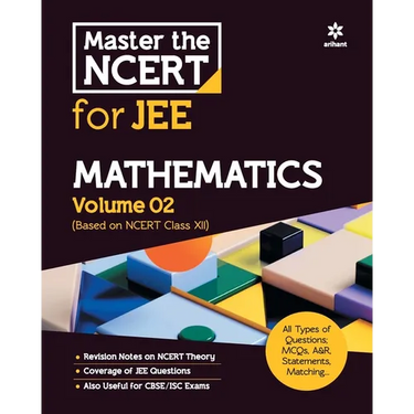 Master the NCERT for JEE Mathematics Vol 2