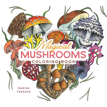 Magical Mushrooms Coloring Book