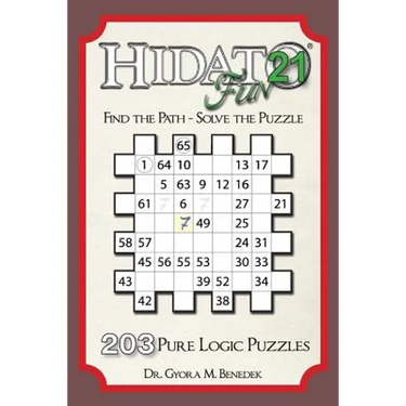 Hidato fun 21: 203 New Logic Puzzles