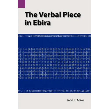 The Verbal Piece in Ebira