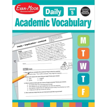 Daily Academic Vocabulary Gr 5 Te