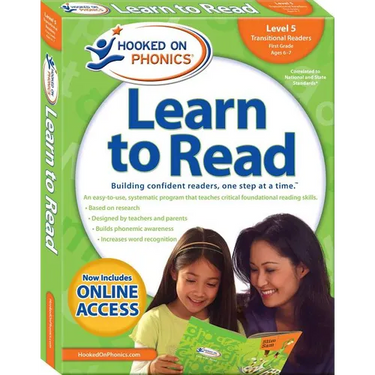 Hooked on Phonics Learn to Read - Level 5: Transitional Readers (First Grade Ages 6-7)