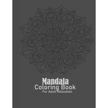 Mandalas Coloring Books for Adults Relaxation: Adult Coloring Books for Stress Relief and Relaxation, Skull Mandala
