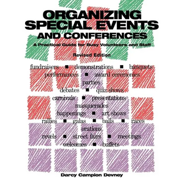 Organizing Special Events and Conferences
