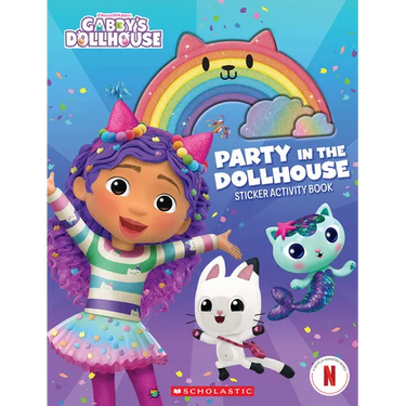 Party in the Dollhouse (Gabby's Dollhouse Sticker Activity Book)