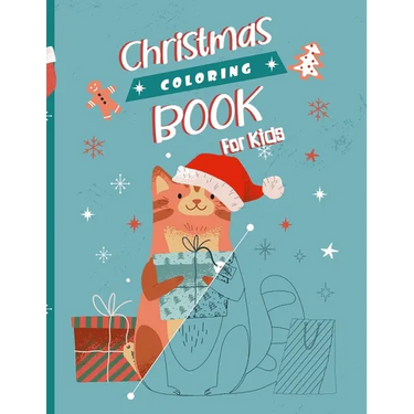 Christmas Coloring Book For kids: 30 Illustration To color - Santa and reindeer colouring - Christmas Xmas holiday - 8.5*11 Large pages