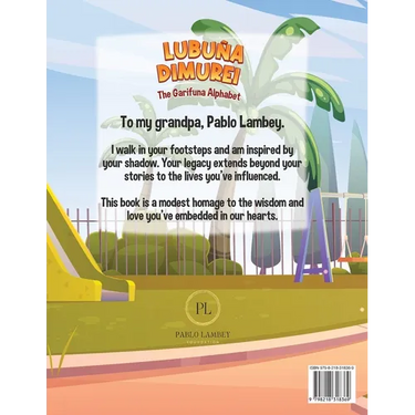 Garifuna Alphabet Book - Lubuña Dimurei (Coloring book)