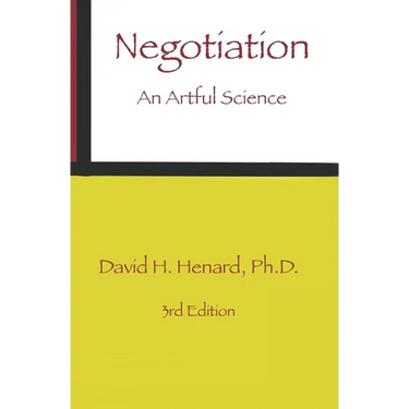 Negotiation: An Artful Science