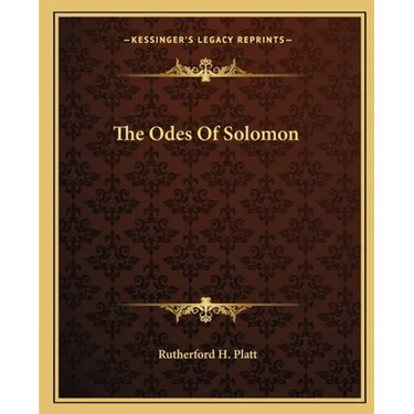 The Odes Of Solomon