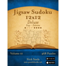Jigsaw Sudoku 12x12 Deluxe - Easy to Extreme - Volume 21 - 468 Puzzles