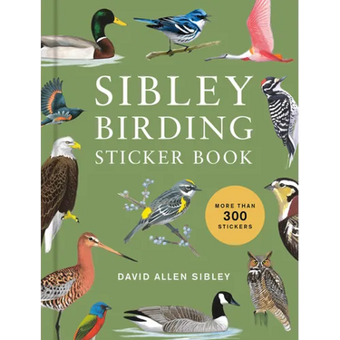 Sibley Birding Sticker Book: With More Than 300 Stickers: Stickers for Journals, Water Bottles, Laptops, Planners, and More