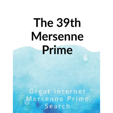 The 39th Mersenne prime