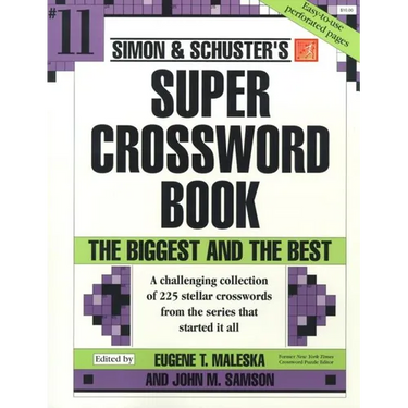 Simon & Schuster Super Crossword Puzzle Book #11