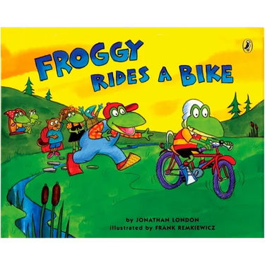 Froggy Rides a Bike
