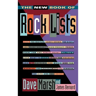 New Book of Rock Lists