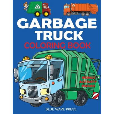 Garbage Truck Coloring Book