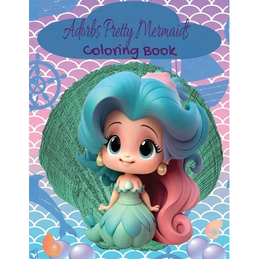 Adorbs Pretty Mermaids Coloring Book
