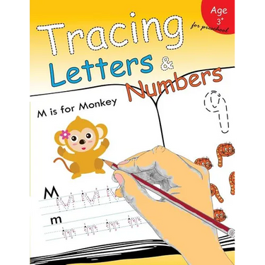Tracing Letters & Numbers for preschool: Kindergarten Tracing Workbook