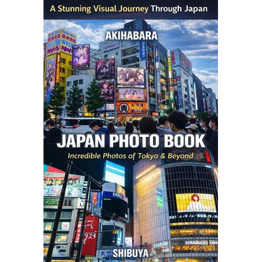 Japan Photo Book: Shinjuku, Akihabara, Shibuya