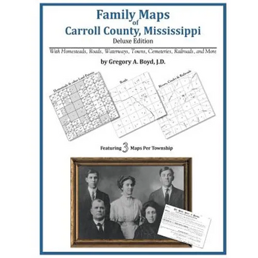 Family Maps of Carroll County, Mississippi