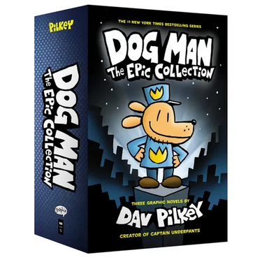 Dog Man: The Epic Collection: From the Creator of Captain Underpants (Dog Man #1-3 Box Set)