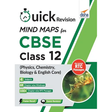 Quick Revision MINDMAPS for CBSE Class 12 Physics Chemistry Biology & English Core