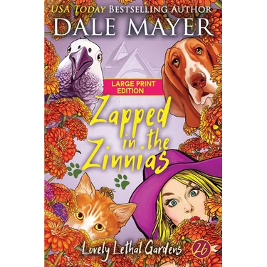 Zapped in the Zinnias