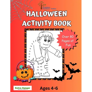 Hidden Hollow Tales Halloween Activity Book for Ages 4 to 6