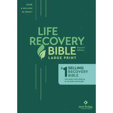 Life Recovery Bible NLT, Large Print