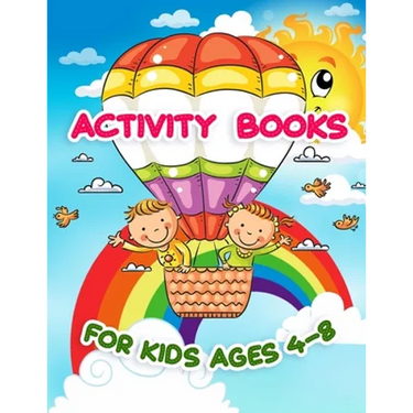 Activity Books For Kids Ages 4-8: Perfect for Kids and Beginners