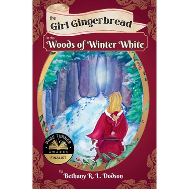 The Girl Gingerbread in the Woods of Winter White