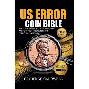 US Error Coin Bible: The Expert Strategies Guide to Identify, Authenticate, and Turn Your Hobby into Profit from Rare Mint Errors