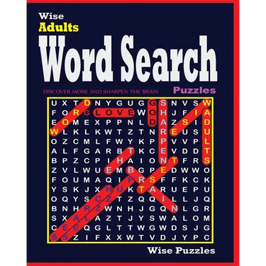 Wise Adults Word Search Puzzles