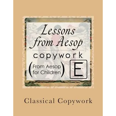 Lessons from Aesop: Elementary Print Copywork
